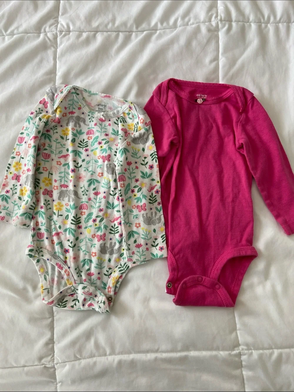 Baby Girls mix set - 17 pieces, onesies, pants, sweatshirts - Picture 3 of 14